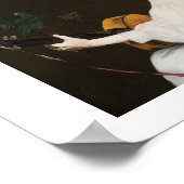 ザギタープレイヤーバイエドゥアードマネ ポスター (角)