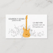 ザギター 名刺 (正面)