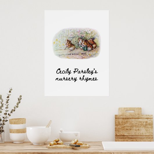 ザギニア豚の庭師 ポスター (キッチン)