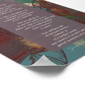 ザギャザリングクランベリーの詩/紅葉 ポスター (角)