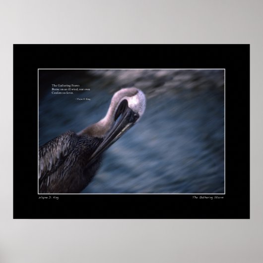 ザギャザー・ストーム俳句のポスター ポスター (正面)