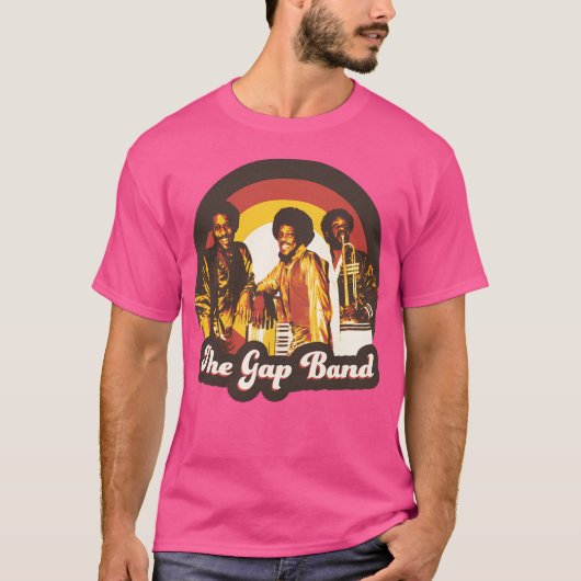 ザギャップバンド70Sファンキーソウル Tシャツ (正面)