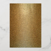 ザギャツビー素晴らしインスピレーションフォイル招待状 箔招待状 (裏面)