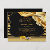 ザギャツビー素晴らしインスピレーションリハーサルディナー 招待状 (正面/裏面)