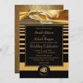 ザギャツビー素晴らしインスピレーション結婚式招待状 招待状 (正面/裏面)