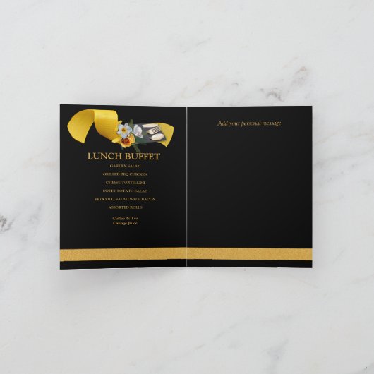 ザギャツビー素晴らしウェディングシャワー 招待状 (内部)