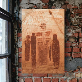 ザギャラリ素晴らしーホースシューキャニオンユタ キャンバスプリント