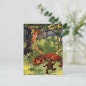 ザギンガーブレッドボーイ&キツネ ポストカード (スタンド正面)