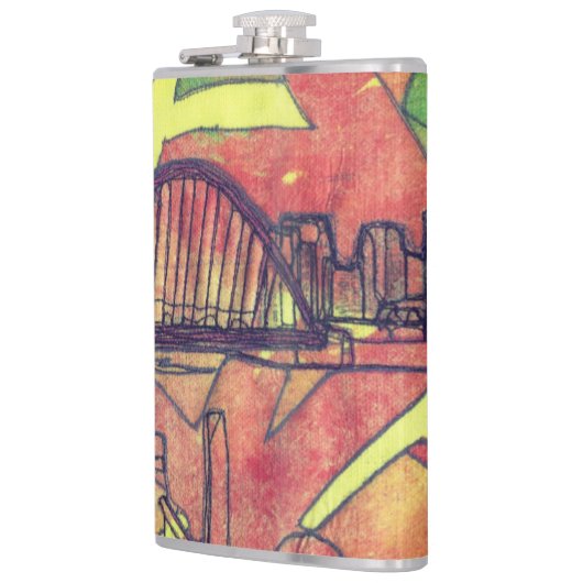 ザクアイサイド フラスク (左)