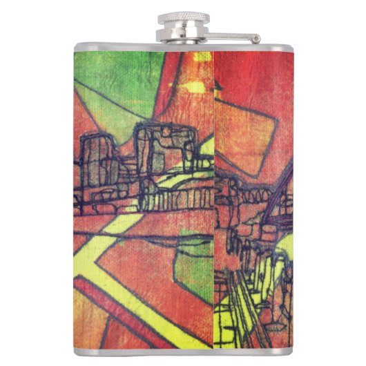 ザクアイサイド フラスク (裏面)