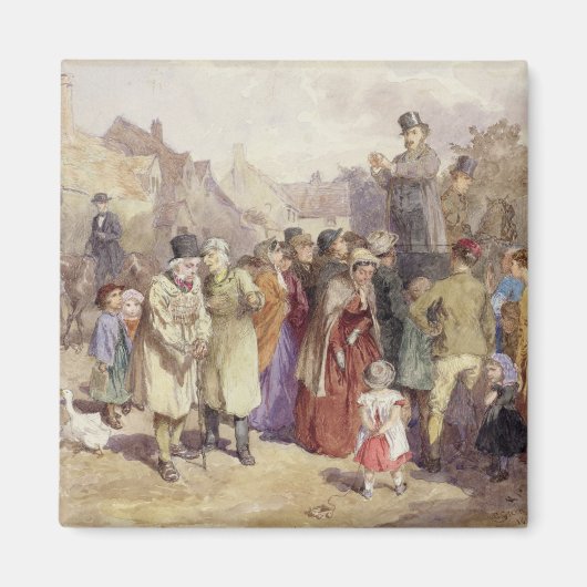 ザクアック医師 マグネット (正面)