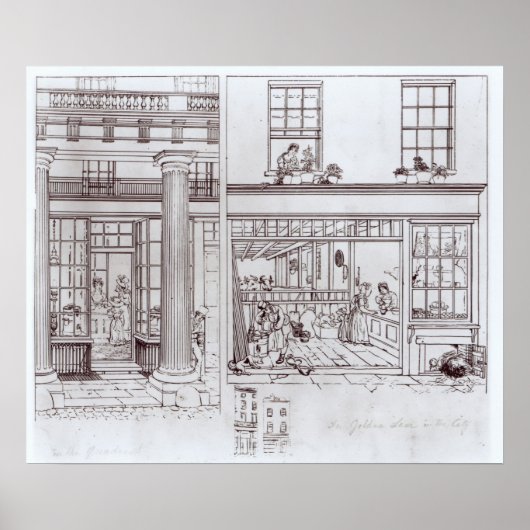 ザクアドラント、リージェント通りとゴールデンレーン ポスター (正面)