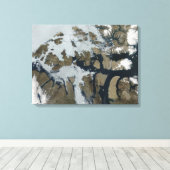 ザクイーンエリザベス諸島 キャンバスプリント (インサイチュ (ウッドフロア))