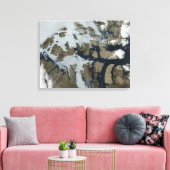 ザクイーンエリザベス諸島 キャンバスプリント (インサイチュ (リビング))