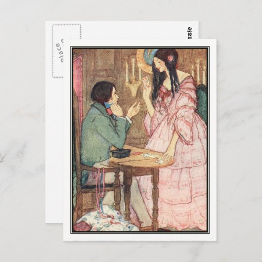 ザクイーンオブハートズバイフローレンス・ハリソン ポストカード (正面/裏面)