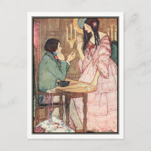 ザクイーンオブハートズバイフローレンス・ハリソン ポストカード (正面)