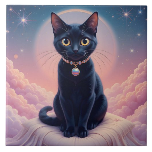 ザクイーンオブブラックキャット天国 タイル (正面)