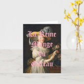 ザクイーンケ食べーキ カード (黄色い花)