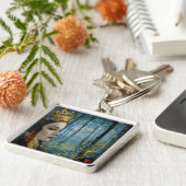 ザクイーンズハート失ったフェアヤブルポートレート キーホルダー (側面)