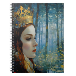ザクイーンズハート失ったフェアヤブルポートレート ノートブック