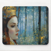 ザクイーンズハート失ったフェアヤブルポートレート マウスパッド (正面)