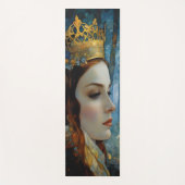 ザクイーンズハート失ったフェアヤブルポートレート ヨガマット (正面)