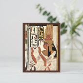 ザクイーンネフェルタリイン祈りの言葉スタンスバイマラーデル ポストカード (スタンド正面)