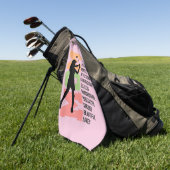 ザクイーンマムゴルフタオル ゴルフタオル (グリーン)