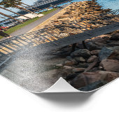 ザクイーンメリーロングビーチカリフォルニア フォトプリント            (角)