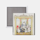 ザクイーン&プリンスアルバートアットホーム マグネット (正面/裏面)