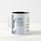 ザクウィリアムズ&1/Akord栄光にあなたの名前のマグ ツートーンマグカップ (正面左)