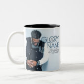 ザクウィリアムズ&1/Akord栄光にあなたの名前のマグ ツートーンマグカップ (左)