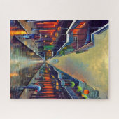 ザクォーフランスの・デジタ絵画ル ジグソーパズル (横)