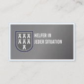 ザクストニアのアームカード 名刺 (裏面)