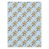 ザクセンのアヒル家族 テーブルクロス (正面)