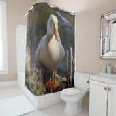 ザクセンのアヒル シャワーカーテン (インサイチュ)
