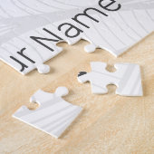 ザクセンレトロ州マップヴィンテージ土産 ジグソーパズル (側面)