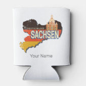 ザクセンレトロ州マップヴィンテージ土産 缶クーラー (裏面)