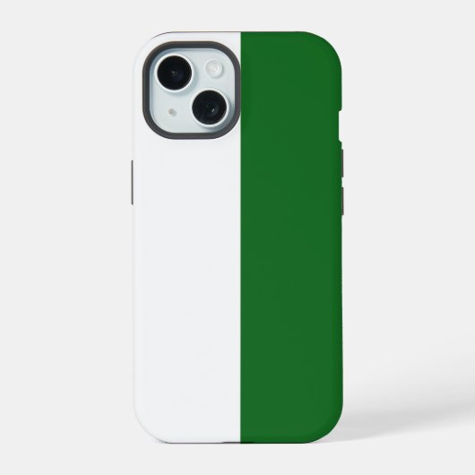 ザクセン州の旗 Case-Mate iPhoneケース iPhone 15ケース (裏面)