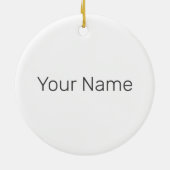 ザクセン州ドイツレトロステートマップ ヴィンテージ土産 セラミックオーナメント (裏面)