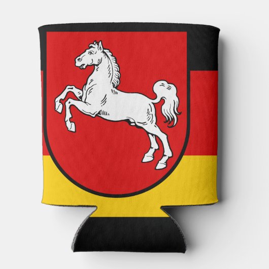 ザクセン州低クーラーボックス国旗 缶クーラー (裏面)