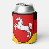 ザクセン州低クーラーボックス国旗 缶クーラー (缶裏面)