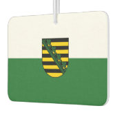 ザクセン州旗 カーエアーフレッシュナー (左)