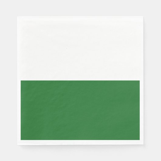 ザクセン州旗(ドイツ州) スタンダードランチョンナプキン (正面)