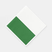 ザクセン州旗(ドイツ州) スタンダードランチョンナプキン (角)