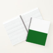 ザクセン州旗(ドイツ州) ノートブック (内部)