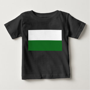 ザクセン州旗(ドイツ州) ベビーTシャツ