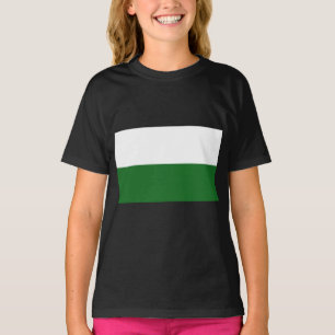 ザクセン州旗(ドイツ州) Tシャツ
