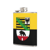ザクセン・アンハルト国旗 フラスク (左)