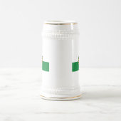 ザクセン(ザクセン)の旗のマグ ビールジョッキ (中央)